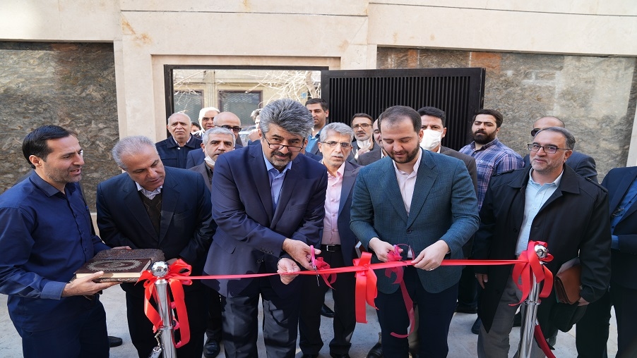 آئین بهره برداری ساختمان جدید مرکز بهداشت صنعتی1