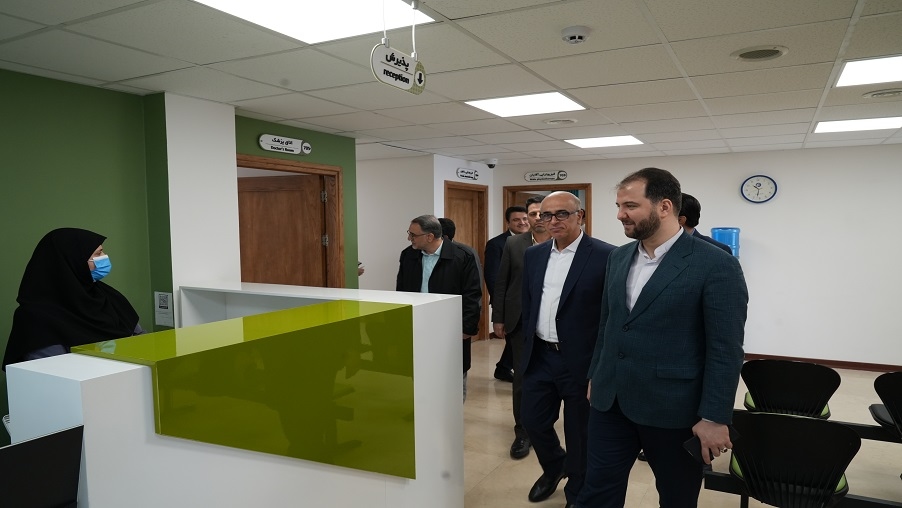 آئین بهره برداری ساختمان جدید مرکز بهداشت صنعتی6