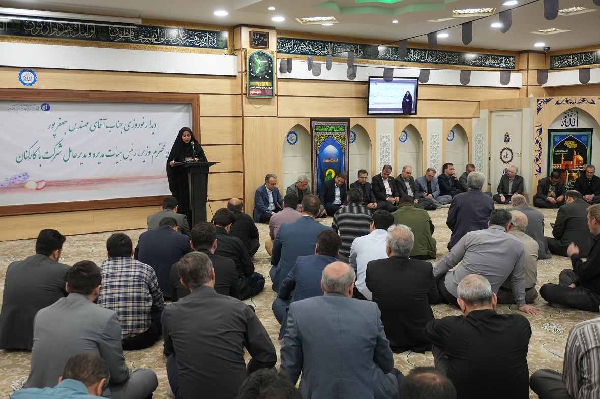 دیدار نوروز مهندس جعفرپور با کارکنان شرکت7