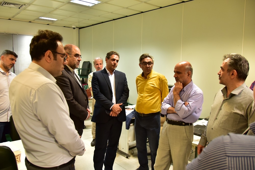 بازدید مهندس جعفرپور از ستاد مرکزی مدیریت شبکه های مادر مخابراتی 5