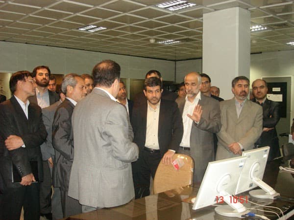 بازدید معاون ریاست جمهوری از مجتمع مخابراتی انقلاب اسلامی