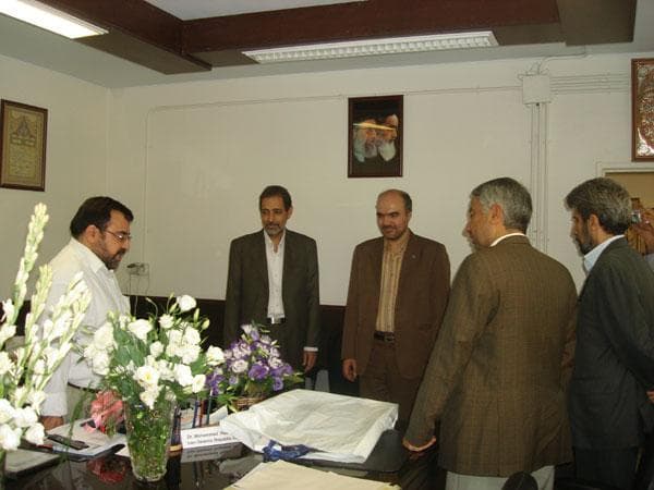 تقدیرهیات مدیره زیر ساخت از پزشکان مرکز بهداشت صنعتی