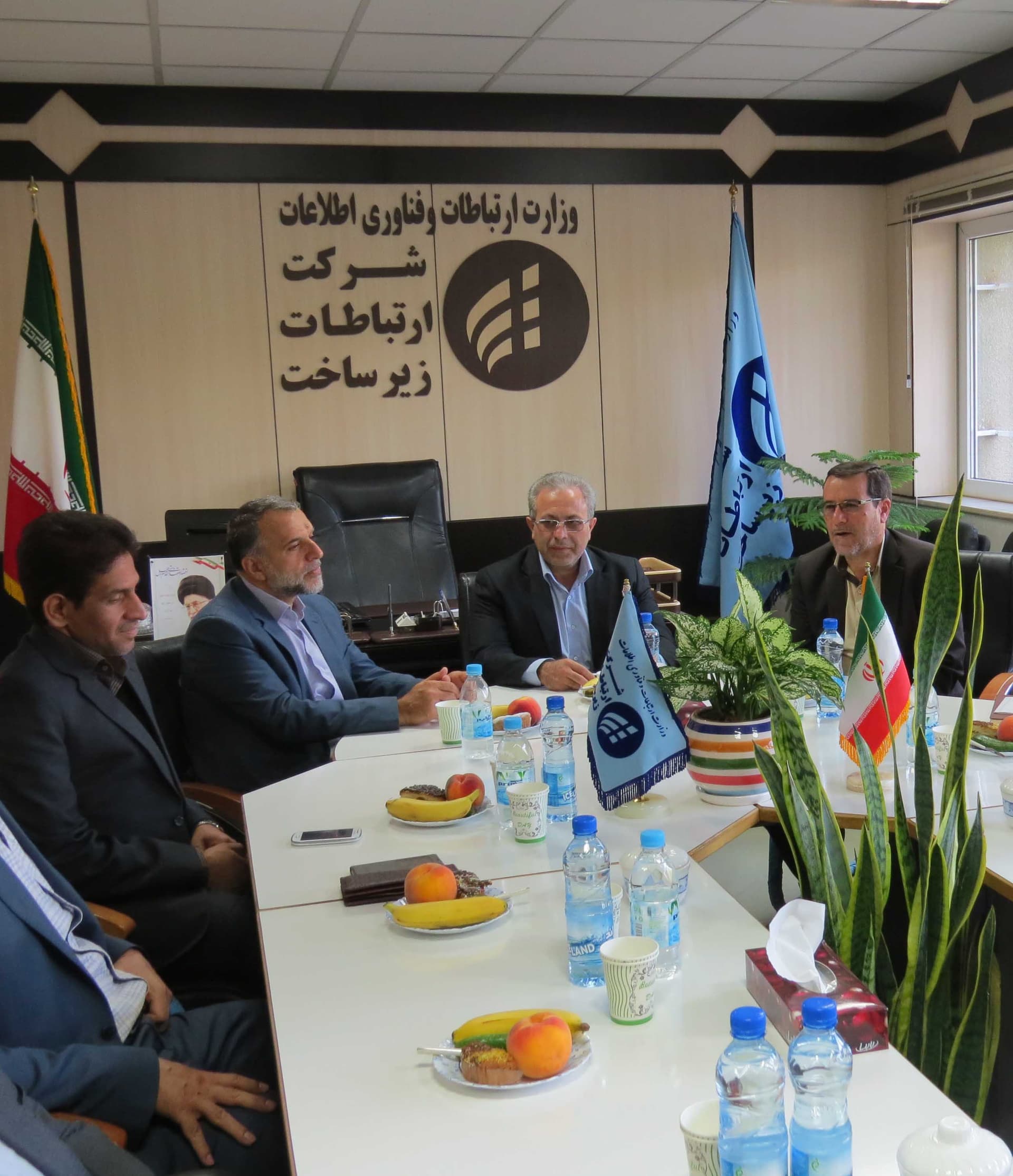 مراسم معارفه مدیر کل جدید ارتباطات زیر ساخت استان قم برگزار شد
