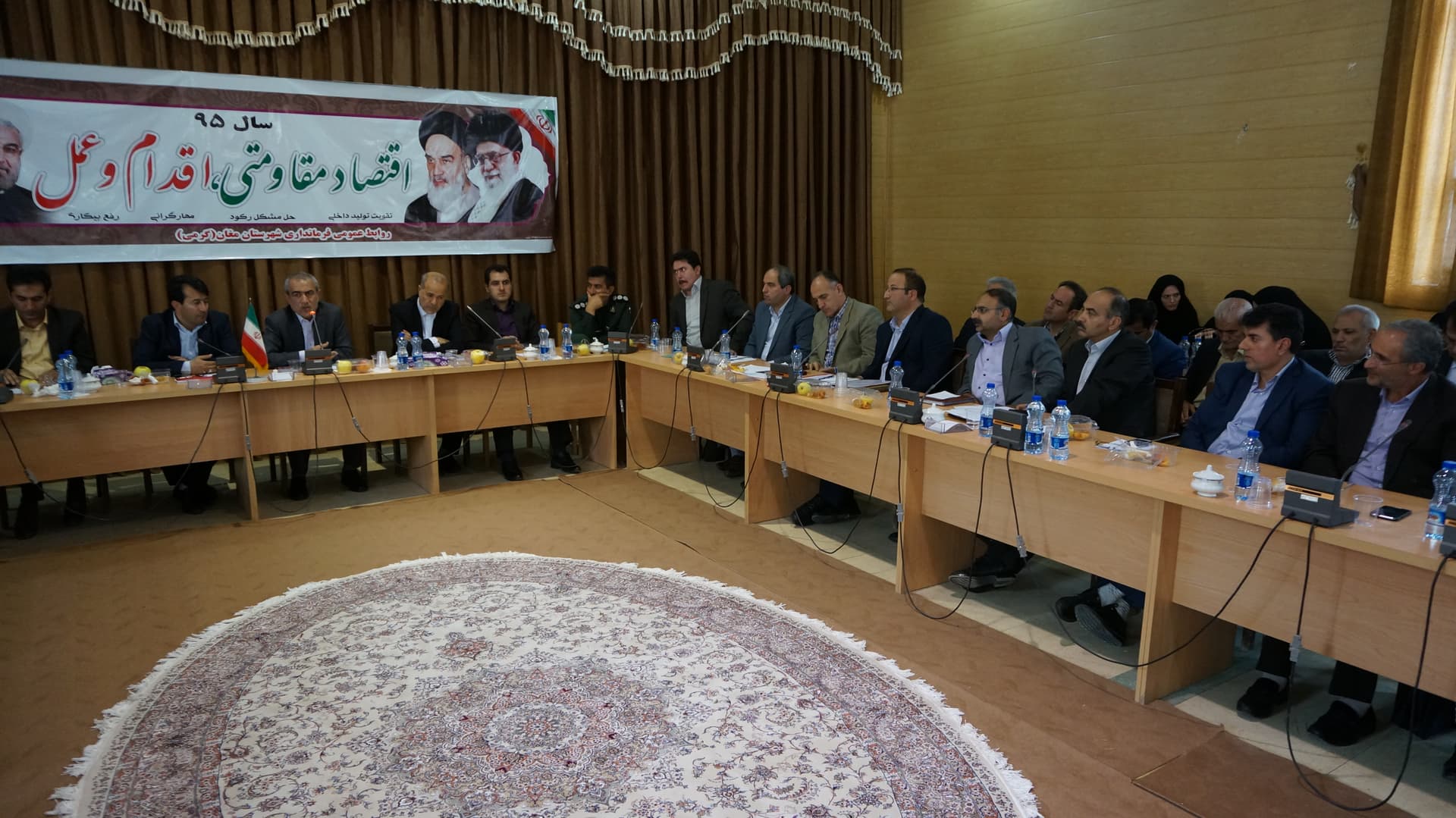 سرپرست اداره کل زیرساخت استان اردبیل در جلسه شورای اداری استان حضور یافت