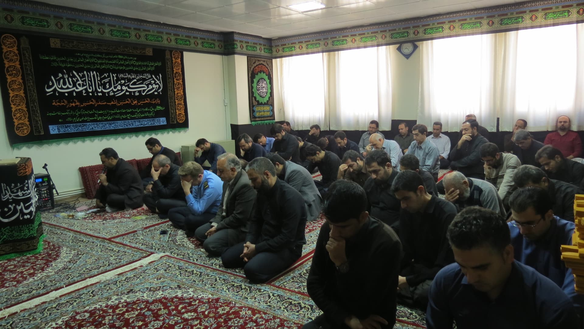 مراسم دهه اول ماه محرم در اداره کل خراسان رضوی برگزارشد