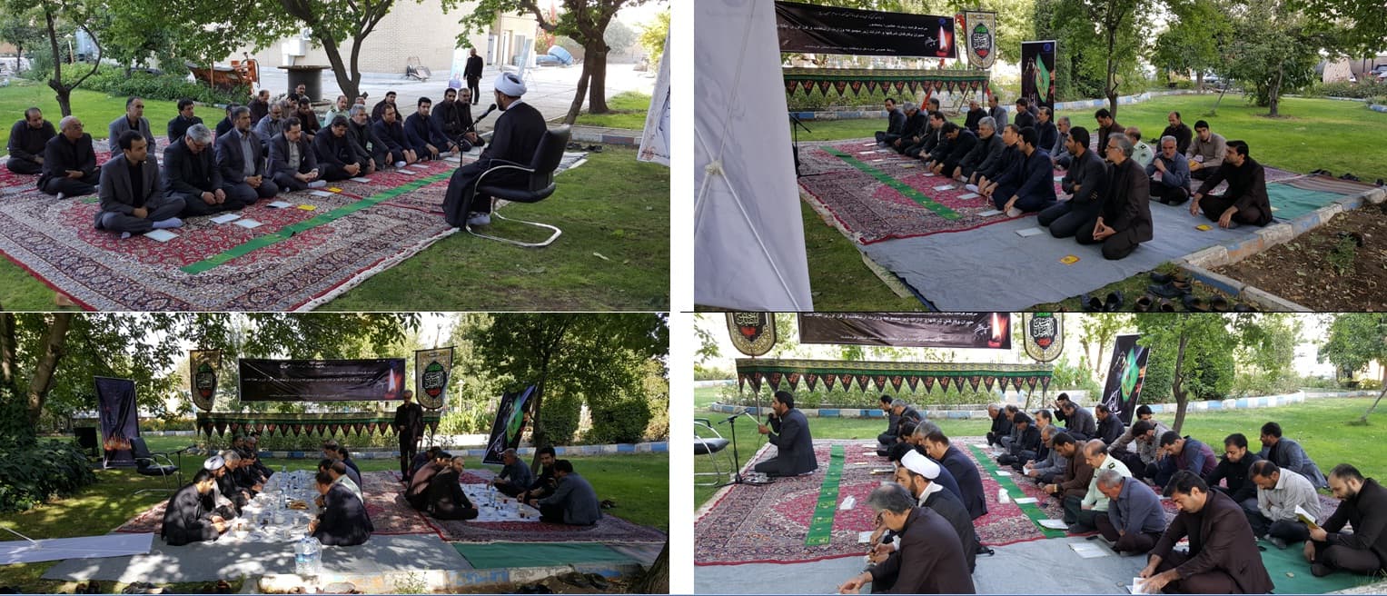مراسم عزاداری و قرائت زیارت عاشورای حسینی در استان کرمانشاه برگزار شد
