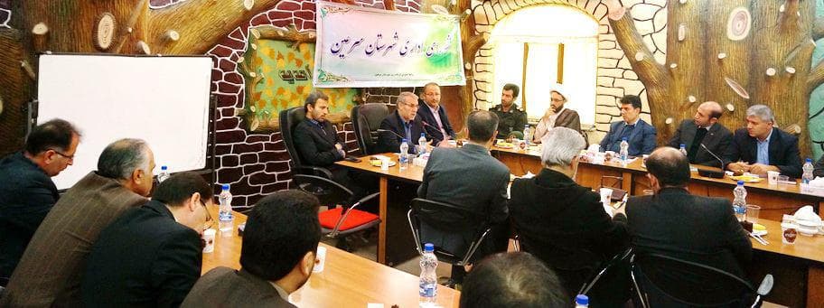 شرکت مدیر کل ارتباطات زیر ساخت استان اردبیل در جلسه شورای اداری شهرستان سرعین حضور یافت