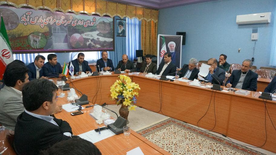 مدیرکل ارتباطات زیرساخت استان اردبیل در  شورای اداری شهرستان پارس آباد حضور یافت