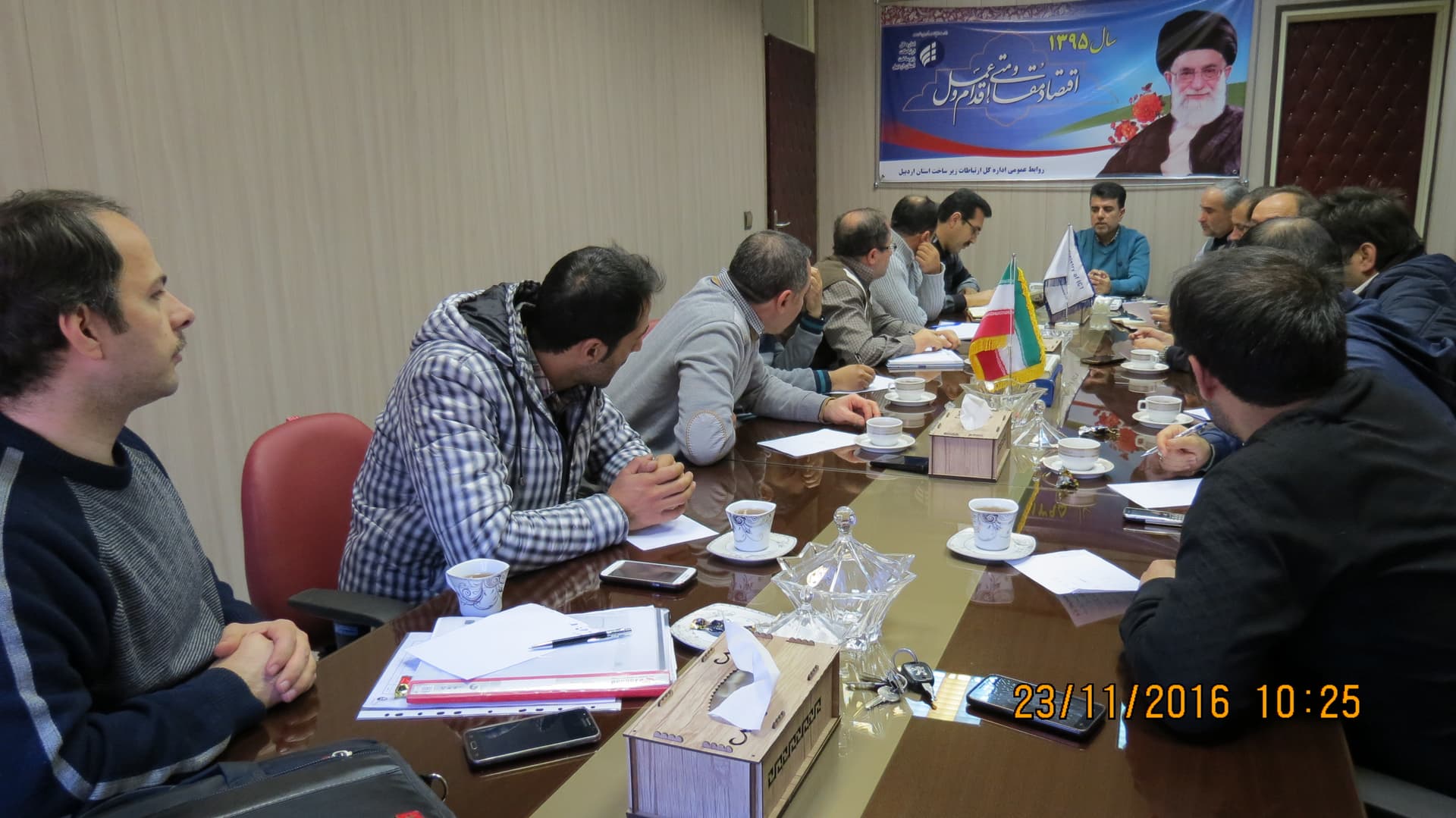 جلسه هم اندیشی اداره کل ارتباطات زیرساخت استان اردبیل با پیمانکار نگهداری برگزار شد جلسه هم اندیشی اداره کل ارتباطات زیرساخت استان اردبیل با پیمانکار نگهداری برگزار شد