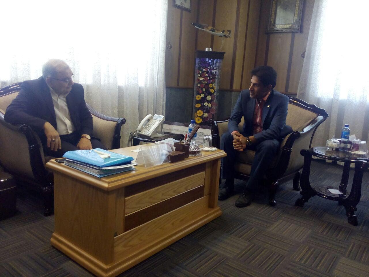 مدیرکل ارتباطات زیرساخت استان قم با استاندار دیدار کرد مدیرکل ارتباطات زیرساخت استان قم با استاندار دیدار کرد