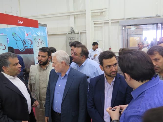 بازدید مدیرعامل شرکت ارتباطات زیرساخت از بیست و سومین نمایشگاه الکامپ