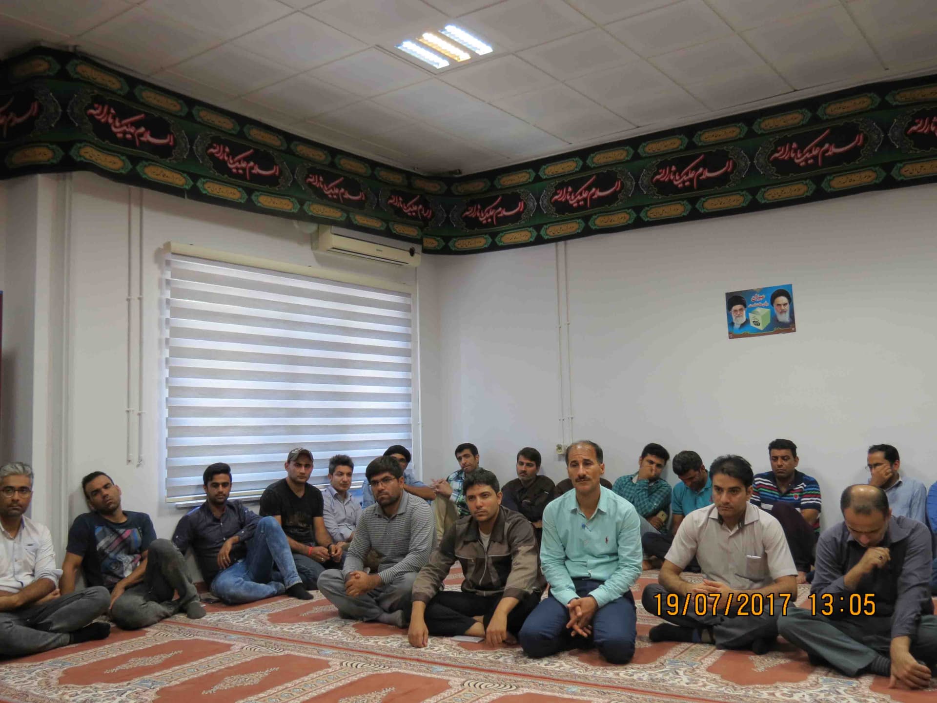 مراسم عزاداری شهادت امام جعفر صادق (ع) در استان بوشهر برگزار شد