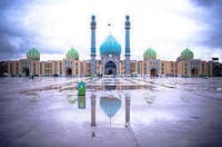 کاروان زیارتی عزیمت  به  مسجد جمکران برگزار شد