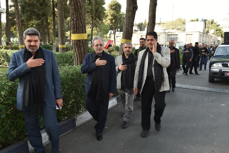 تجمع بزرگ عزاداران حسینی شرکت ارتباطات زیرساخت برگزار شد تجمع بزرگ عزاداران حسینی شرکت ارتباطات زیرساخت برگزار شد