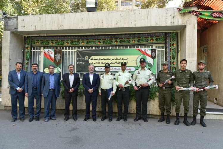 فرهاد معارفی  از خدمات یگان انتظامی وزارت ارتباطات و فناوری اطلاعات  تقدیر کرد