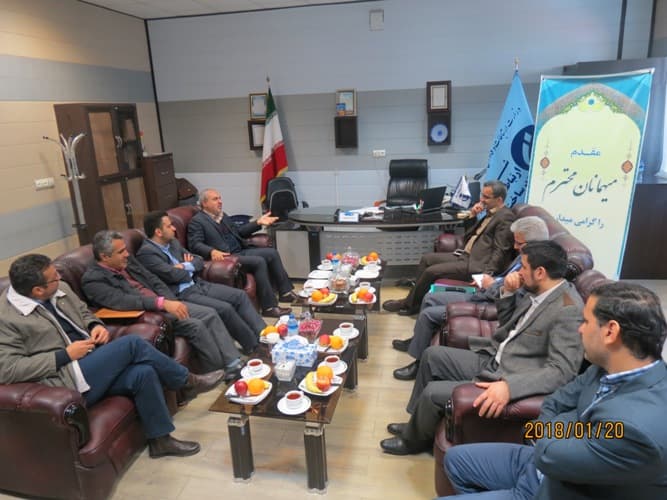 مهندس داود  سبوحی مدیر کل دفتر بازرسی وزارت از اداره کل ارتباطات زیرساخت گلستان بازدید کرد