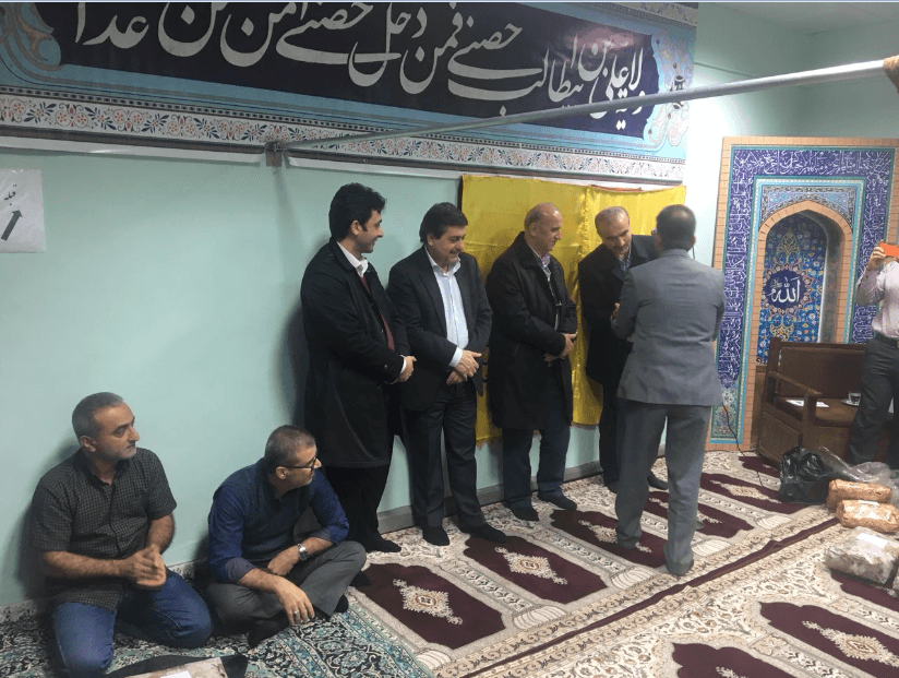 مراسم گرامی داشت ایام دهه فجر در اداره کل ارتباطات زیرساخت استان گیلان برگزار شد