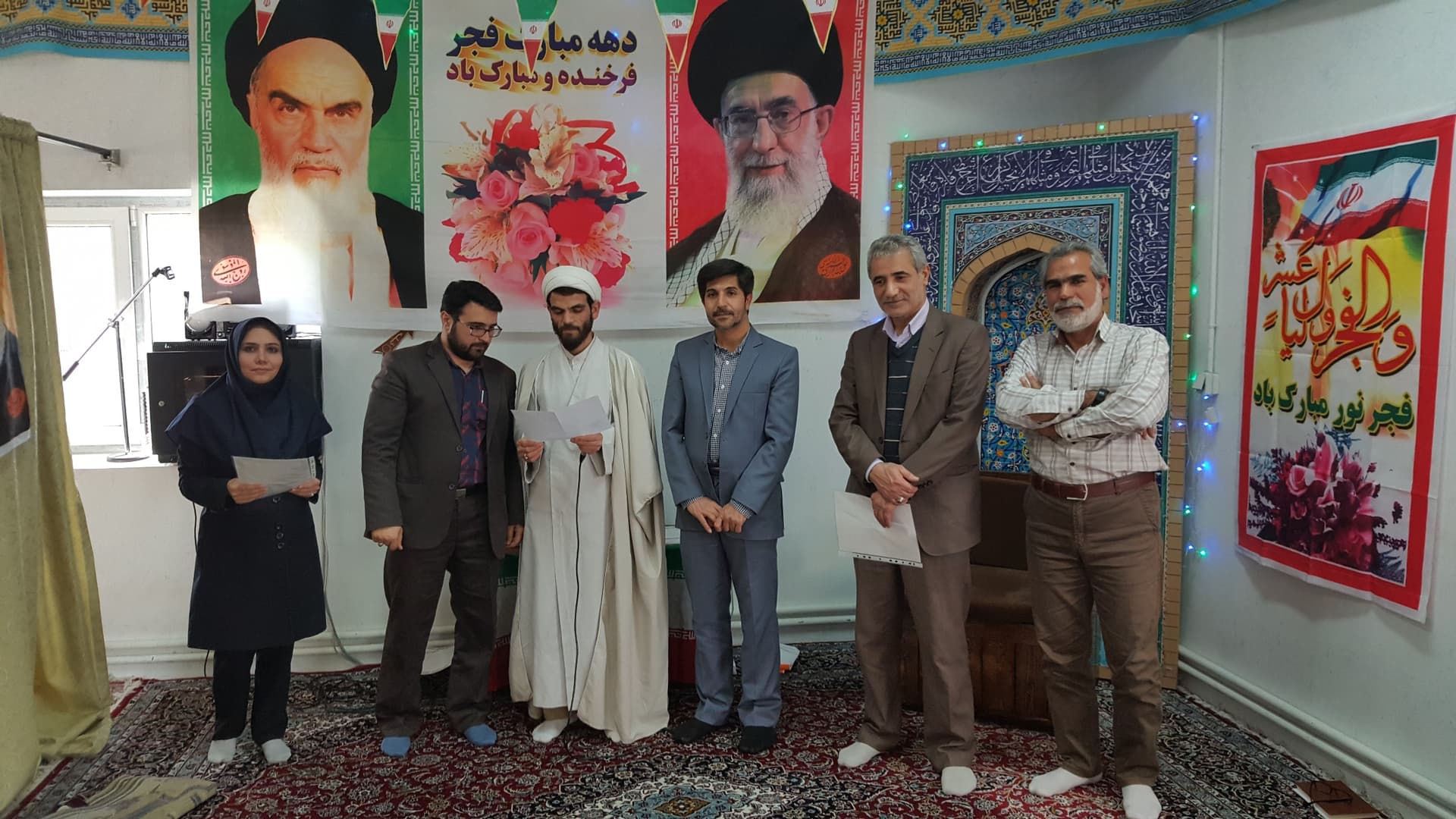 جشن پیروزی انقلاب در استان قزوین  برگزار شد