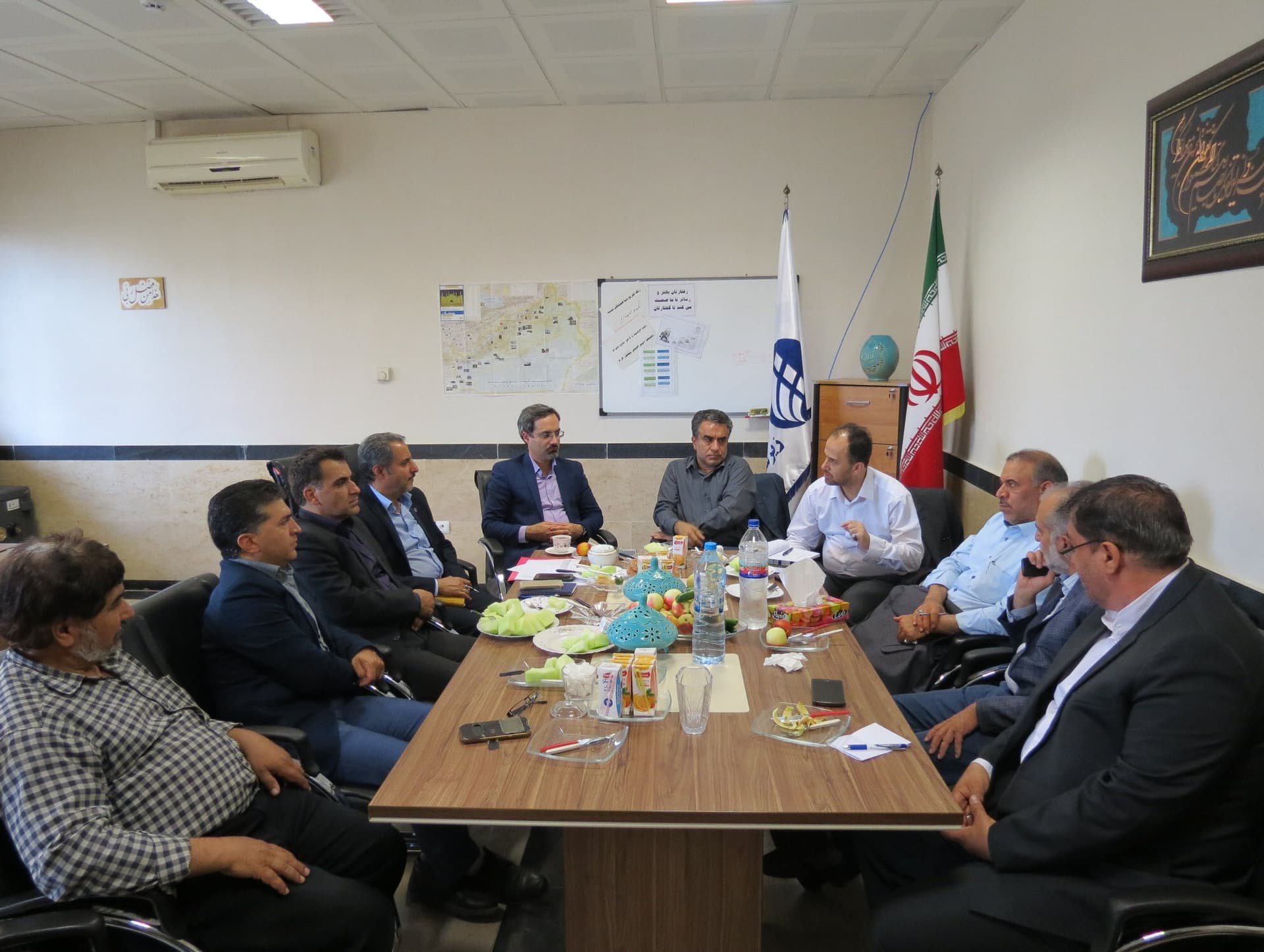 مهندس خضردوست از اداره کل ارتباطات زیرساخت استان سمنان بازدید کرد