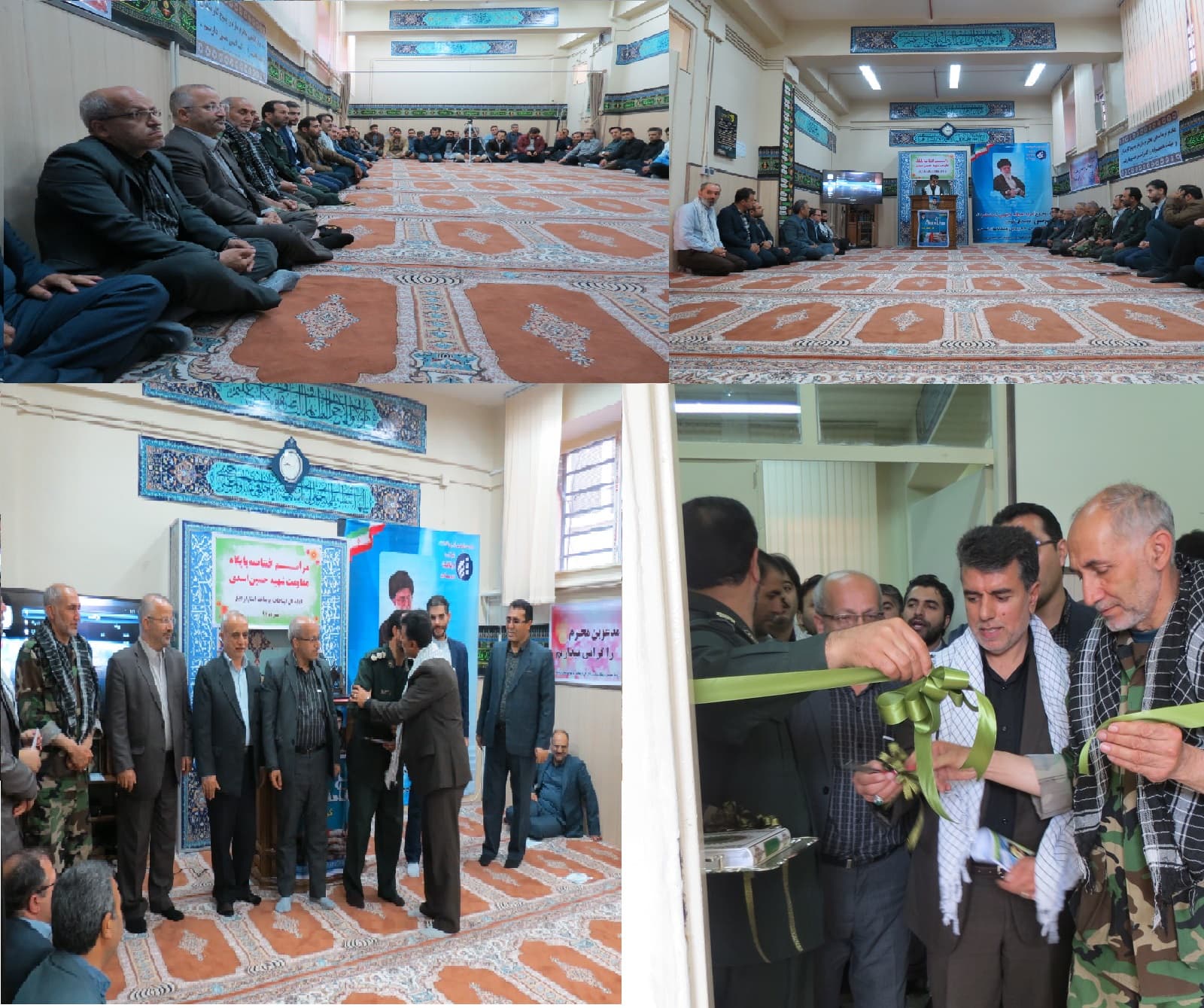 پایگاه مقاومت شهید حسین اسدی در اداره کل ارتباطات زیرساخت استان اردبیل افتتاح شد پایگاه مقاومت شهید حسین اسدی در اداره کل ارتباطات زیرساخت استان اردبیل افتتاح شد