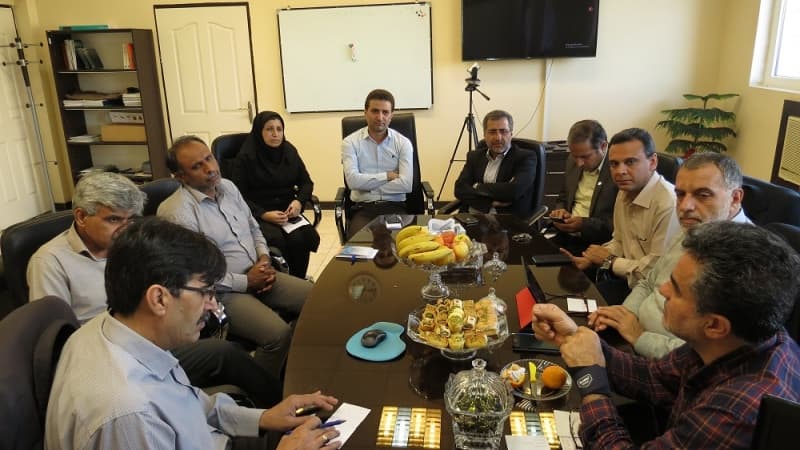 بازدید مدیران ستادی از اداره کل ارتباطات زیرساخت استان هرمزگان