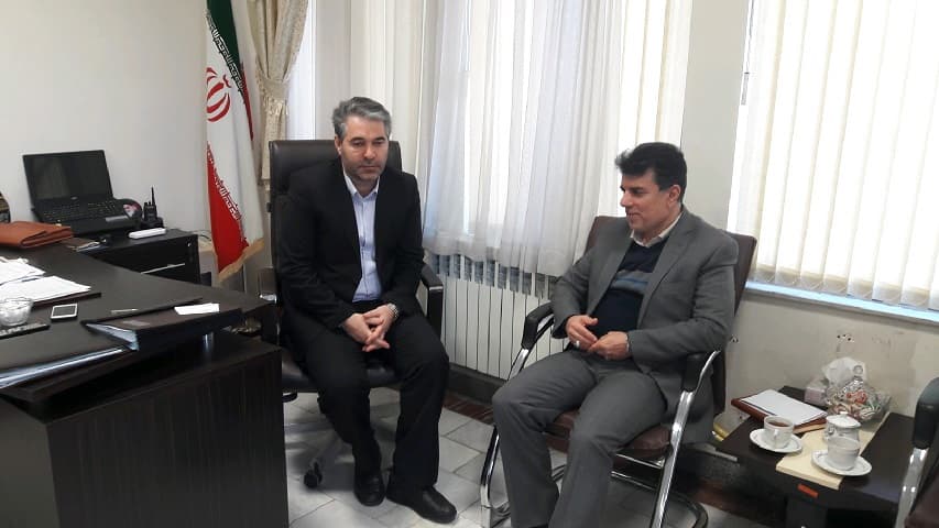 دیدار مدیر کل ارتباطات زیرساخت استان اردبیل با معاون هماهنگی و امور عمرانی استانداری دیدار مدیر کل ارتباطات زیرساخت استان اردبیل با معاون هماهنگی و امور عمرانی استانداری