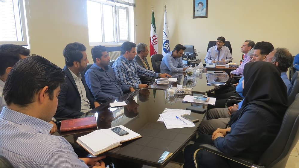 برگزاری جلسه هم اندیشی اداره کل ارتباطات زیرساخت استان هرمزگان با پیمانکار استان