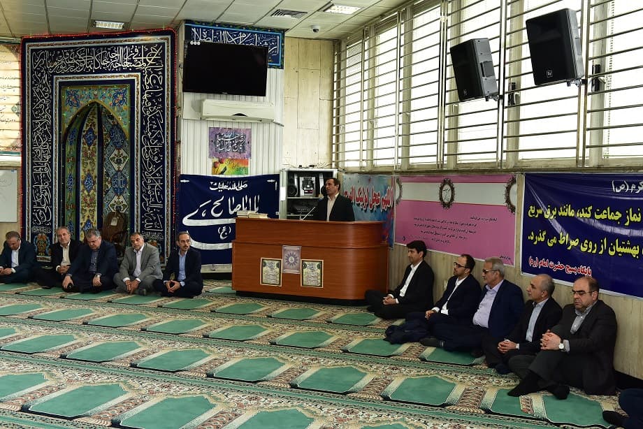 دیدار نوروزی مدیرعامل شرکت ارتباطات زیرساخت با کارکنان مجتمع ارتباطی انقلاب اسلامی (LCT) و  ساختمان امام خمینی(ره)