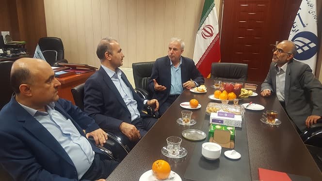 بازدید نماینده مجلس شورای اسلامی از اداره کل ارتباطات زیرساخت استان گیلان