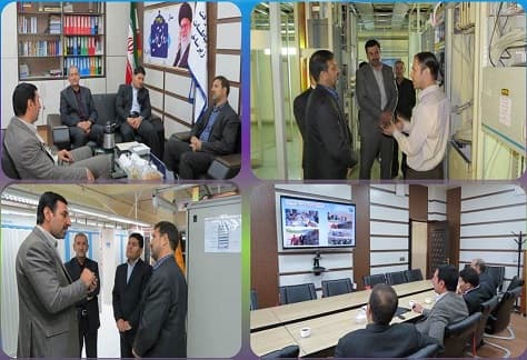 بازدید مدیرکل پدافند غیرعامل استانداری ایلام از اداره کل ارتباطات زیرساخت استان