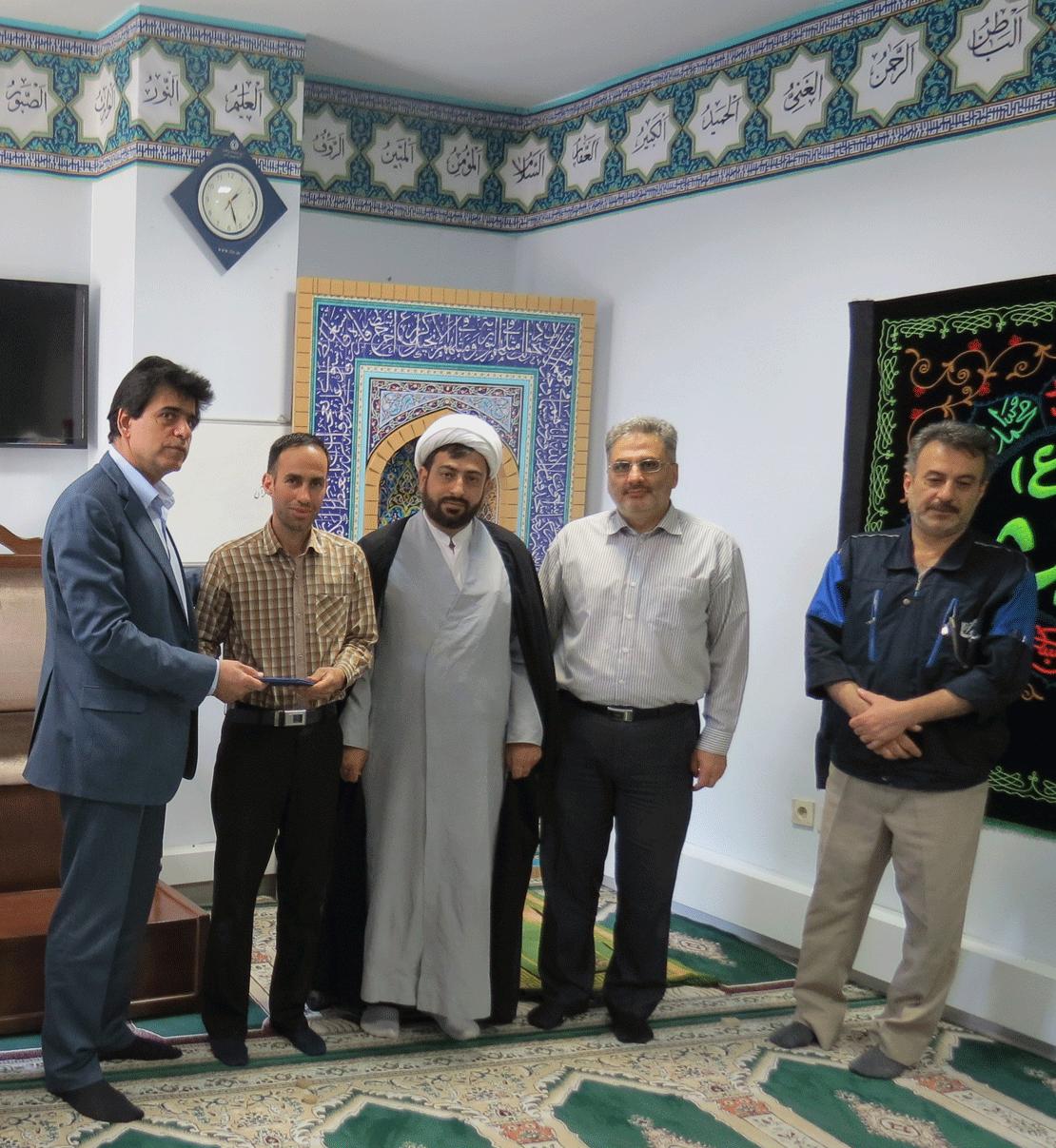 تقدیر اداره کل ارتباطات زیرساخت استان البرز از همکاران بخش خدمات