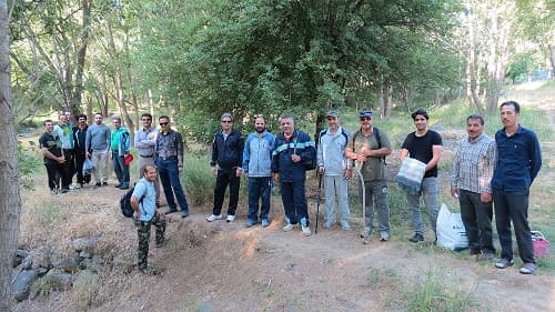 برگزاری همایش پیاده روی صبحگاهی در اداره کل ارتباطات زیرساخت استان همدان