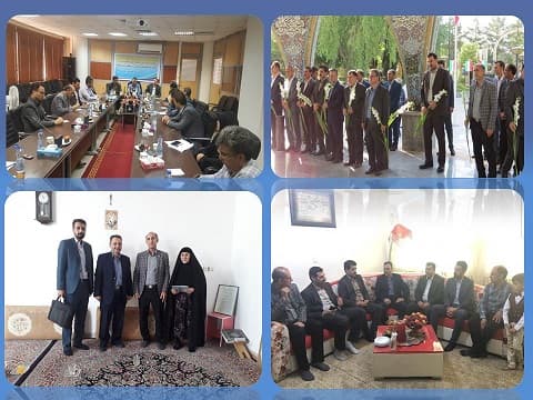 دیدار مشاور امور ایثارگران وزیر ارتباطات و فناوری اطلاعات با خانواده شهدای حوزه ict ایلام