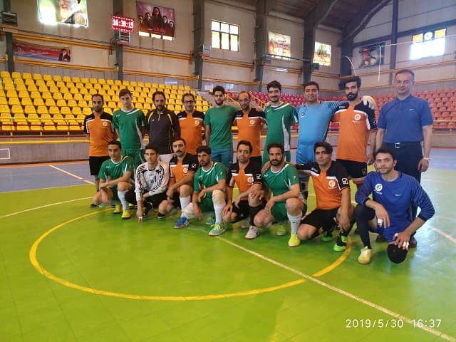 تیم فوتسال اداره کل ارتباطات زیر ساخت استان همدان مقام دوم را کسب کرد