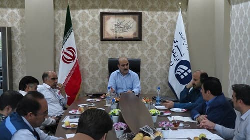 برگزاری جلسه پدافند غیر عامل در اداره کل ارتباطات زیرساخت استان لرستان