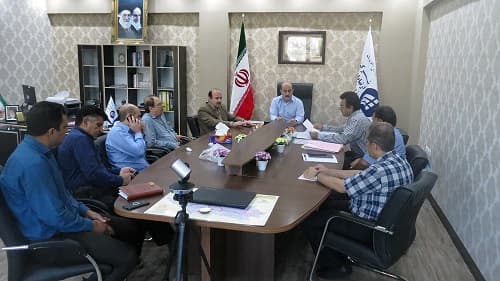 برگزاری جلسه بررسی خسارات سیل در اداره کل ارتباطات زیرساخت لرستان