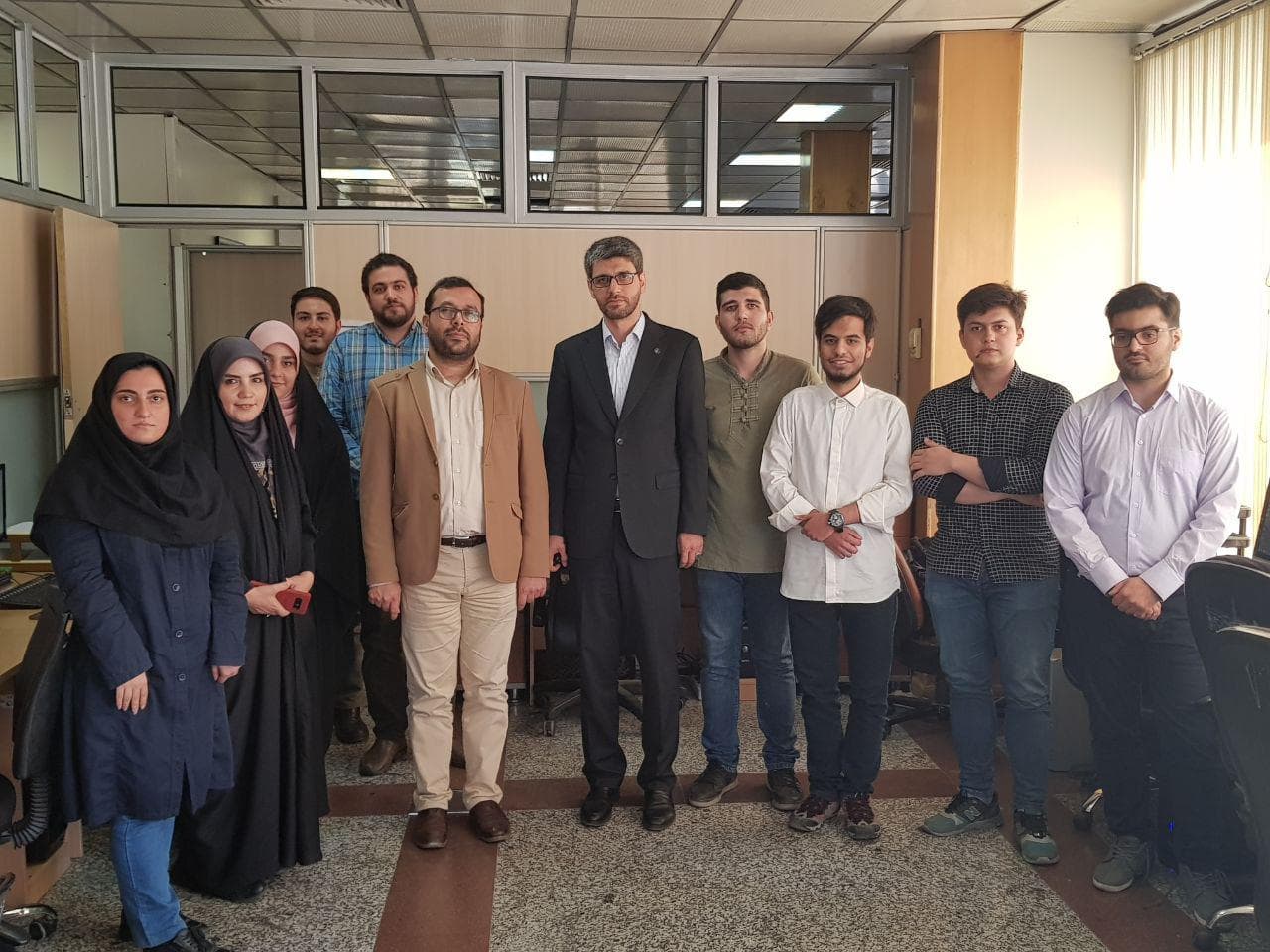 بازدید مهندس فتاحی از باشگاه خبرنگاران جوان