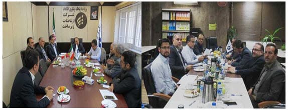 بازدید مهندس خضردوست از مدیریت ارتباطات زیرساخت استان های قم و مرکزی