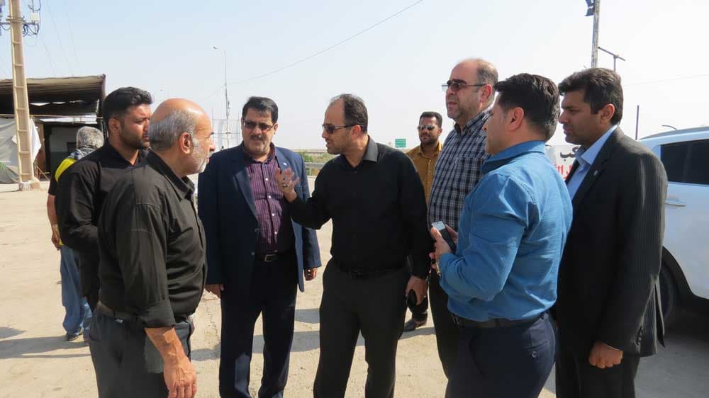 مهندس خضردوست از مدیریت ارتباطات زیرساخت استان خوزستان بازدید کرد