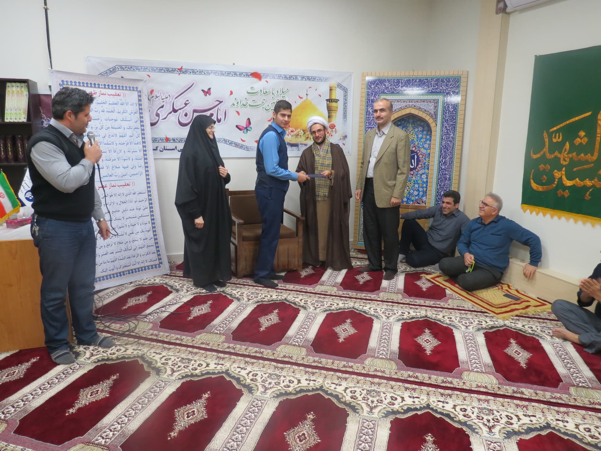مراسم جشن تکلیف فرزندان همکار در مدیریت ارتباطات زیرساخت استان گیلان برگزار شد