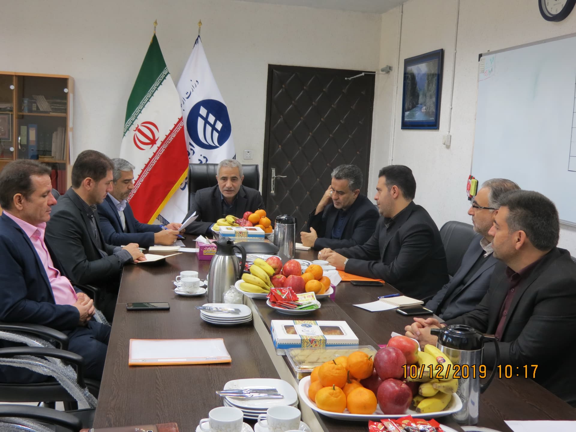 بازدید مدیران ستادی شرکت از ارتباطات زیرساخت استان قزوین