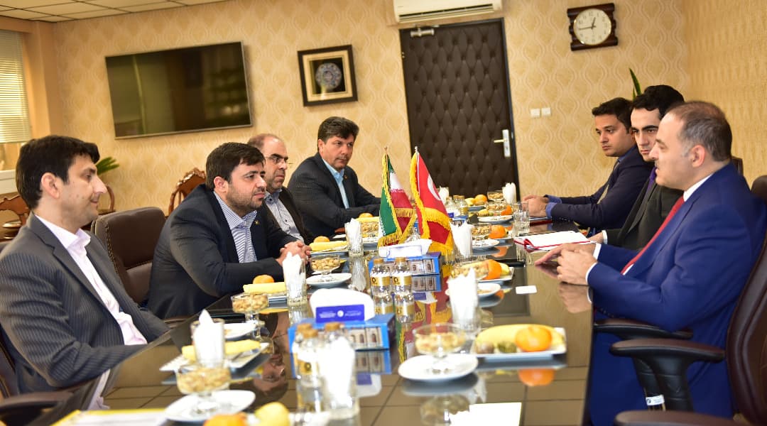 دیدار معاون وزیر زیر ساخت ترکیه  با  مهندس بنابی  نایب رئیس هیات مدیره شرکت ارتباطات زیر ساخت