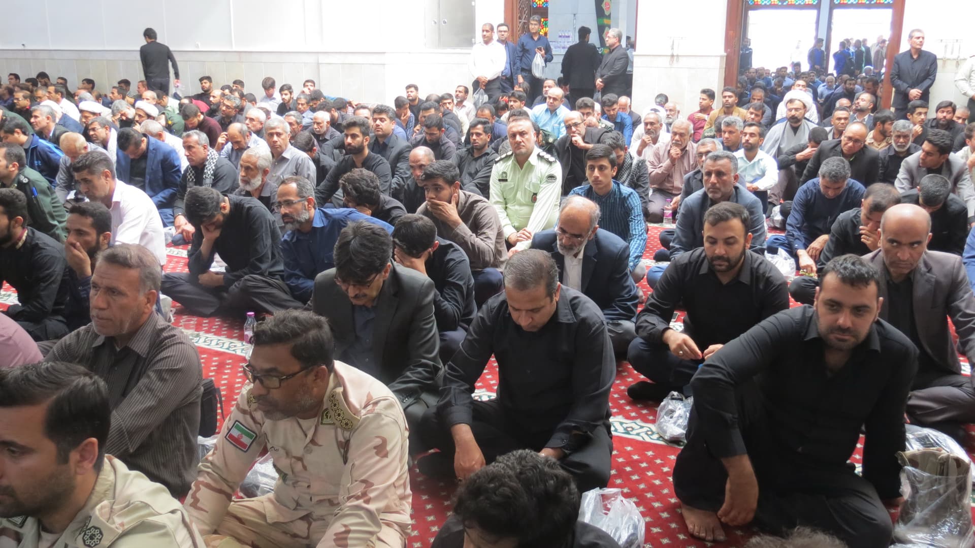 حضور مدیر و کارکنان ارتباطات زیرساخت استان هرمزگان در مراسم گرامیداشت سپهبد شهید حاج قاسم سلیمانی
