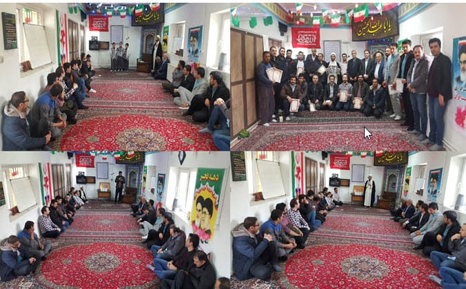 مراسم گرامیداشت شهید سردار سلیمانی در ارتباطات زیر ساخت استان قزوین برگزار شد