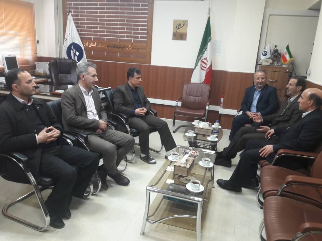 جلسه  تبادل نظر و پایش ارتباطات  استان  اردبیل در مدیریت ارتباطات زیرساخت برگزار شد