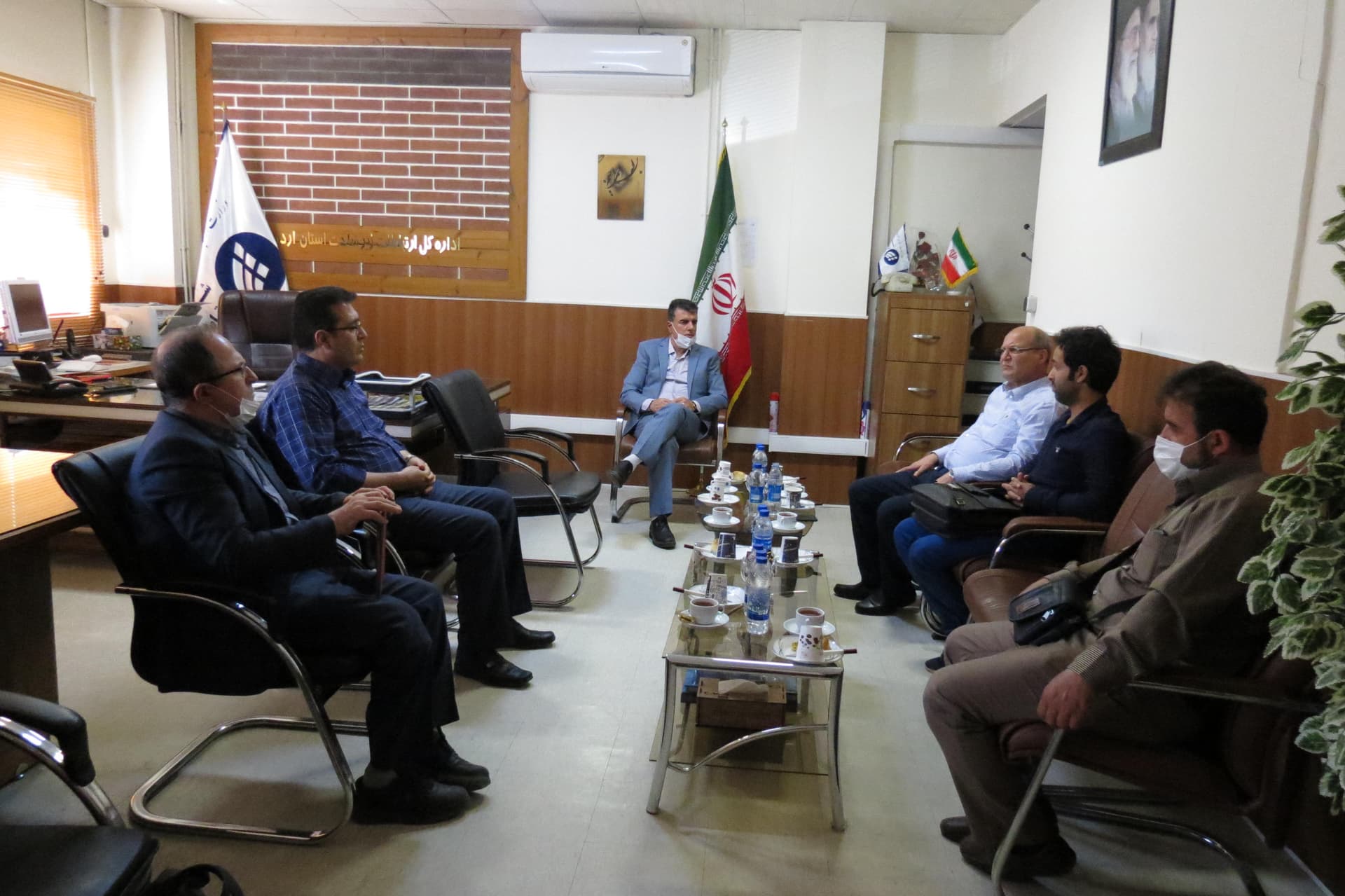 نشست مشترک ارتباطات زیرساخت استان اردبیل با پیمانکاران برگزار شد