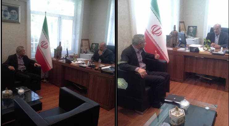 مدیر ارتباطات زیر ساخت استان قزوین، بارئیس شورای شهر استان دیدارکرد مدیر ارتباطات زیر ساخت استان قزوین، بارئیس شورای شهر استان دیدارکرد