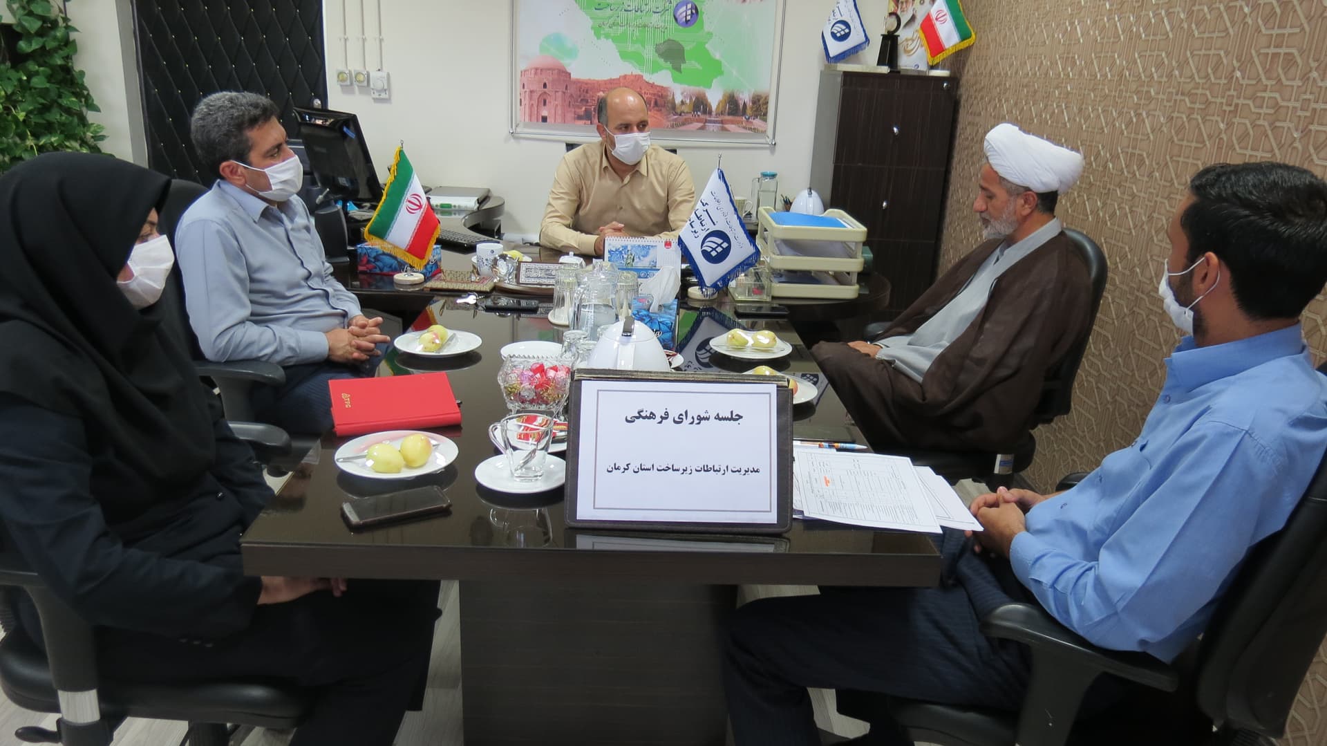 جلسه شورای فرهنگی در ارتباطات زیرساخت استان کرمان برگزار شد