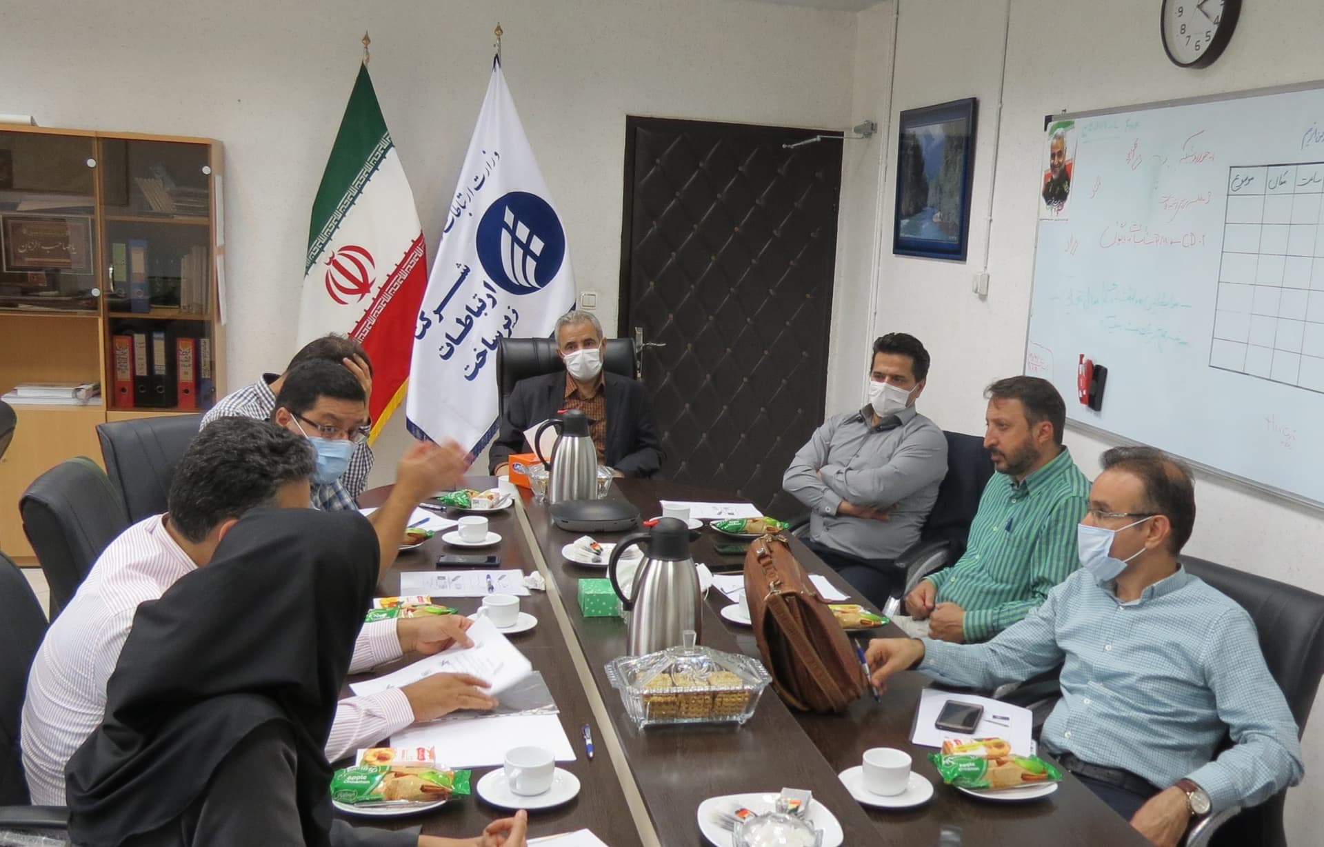 مدیر کل نظارت فنی شرکت از ارتباطات زیر ساخت استان قزوین بازدید کرد