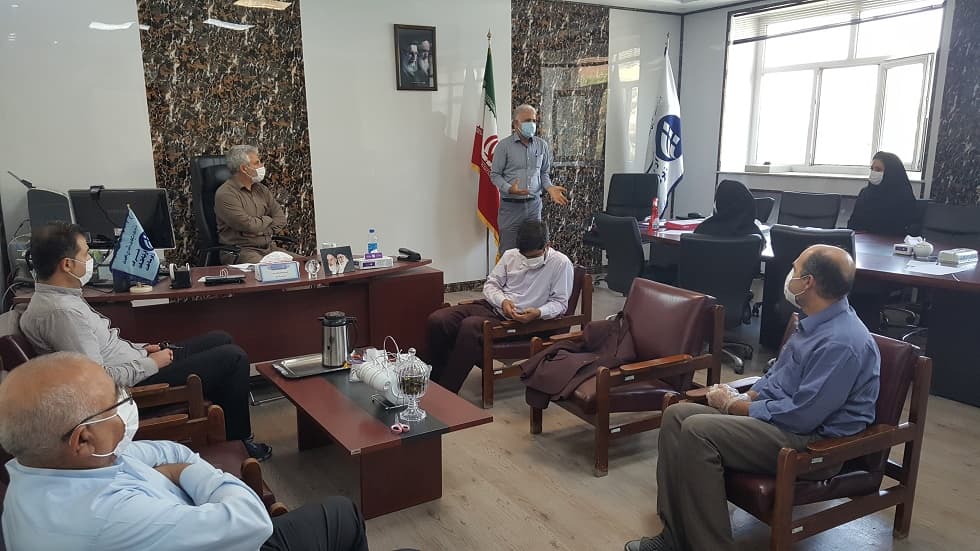 بازدید ناظرین  مدیریت درمان و آموزش پزشکی استان کرمانشاه از مراکز ارتباطات زیرساخت استان